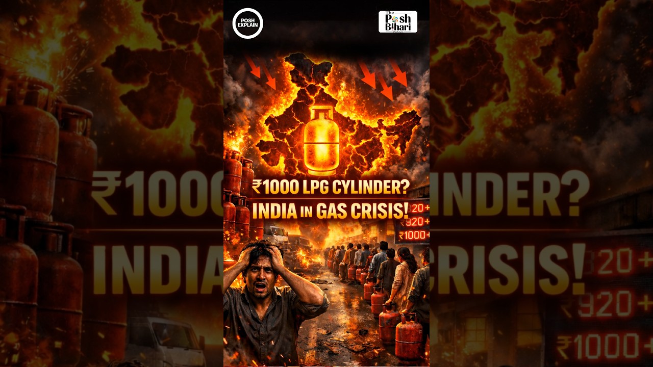 ₹1000 LPG Cylinder? India Gas Crisis Explained | Why Cooking Gas Prices Are Rising