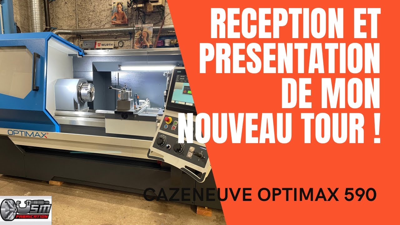 Réception et présentation de mon nouveau tour!