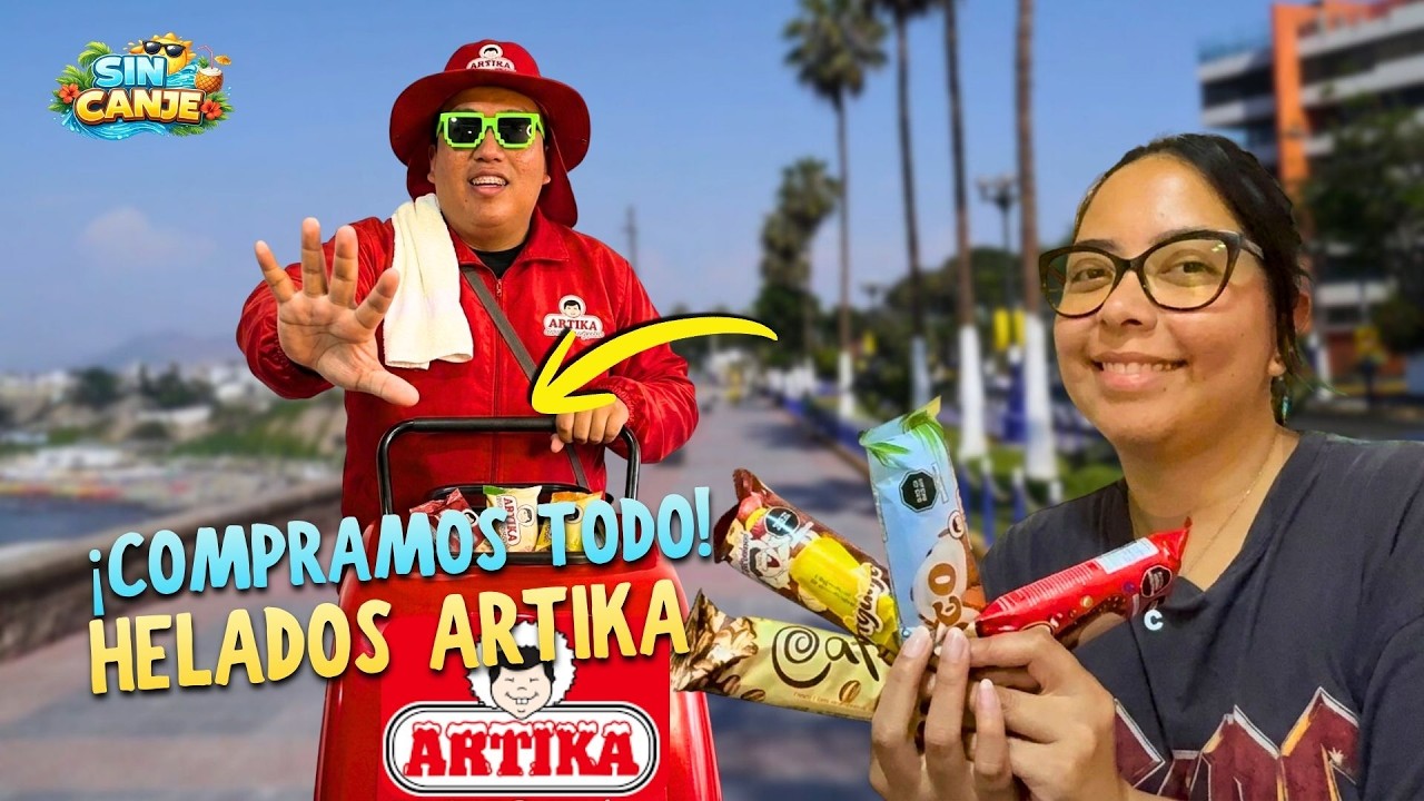 COMPRAMOS TODOS LOS HELADOS ARTIKA Y ESTO PASO... | SIN CANJE