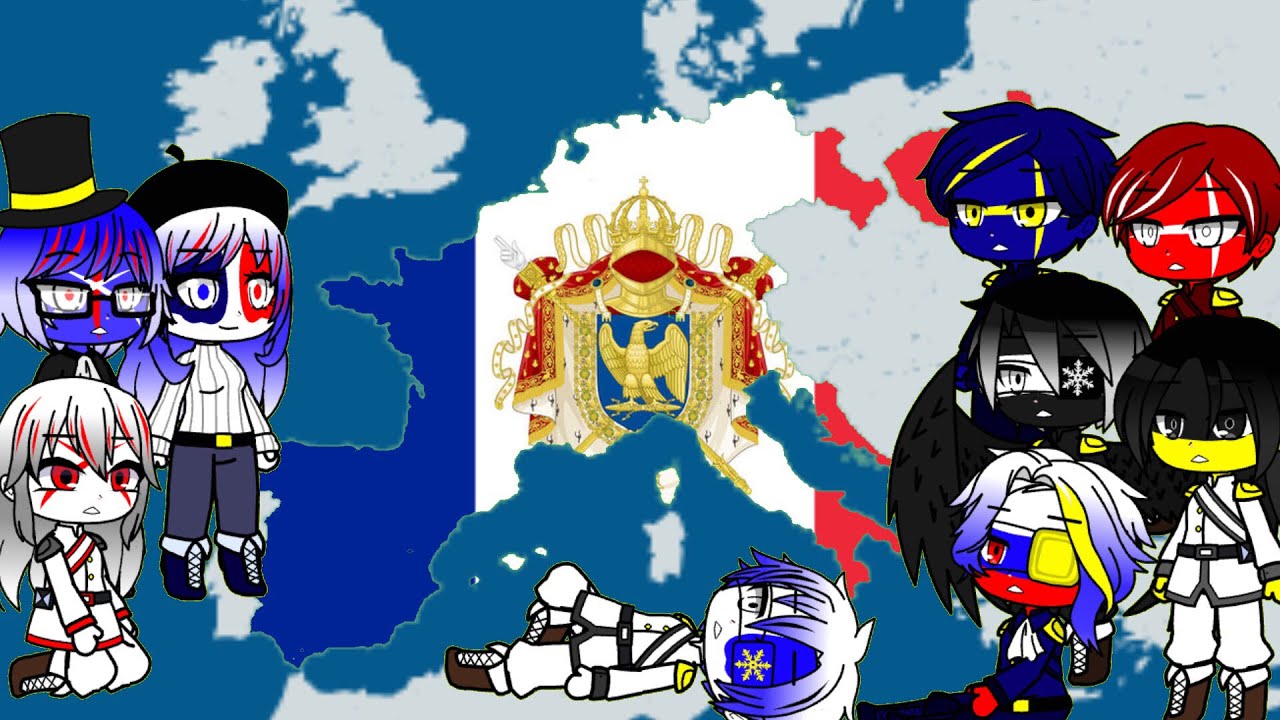Past Countryhumans react to The Napoleonic Wars Part 1 + France and UK + bonus