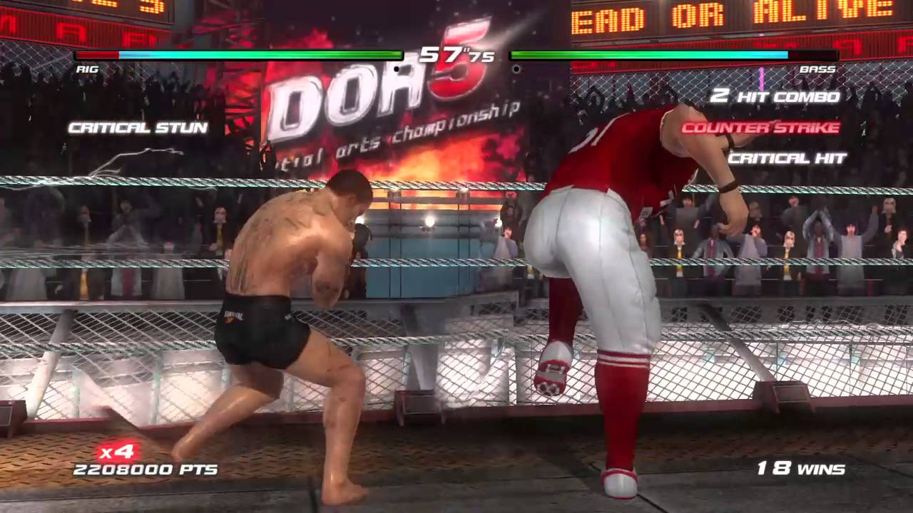 DEAD OR ALIVE 5 Last Round_リグ