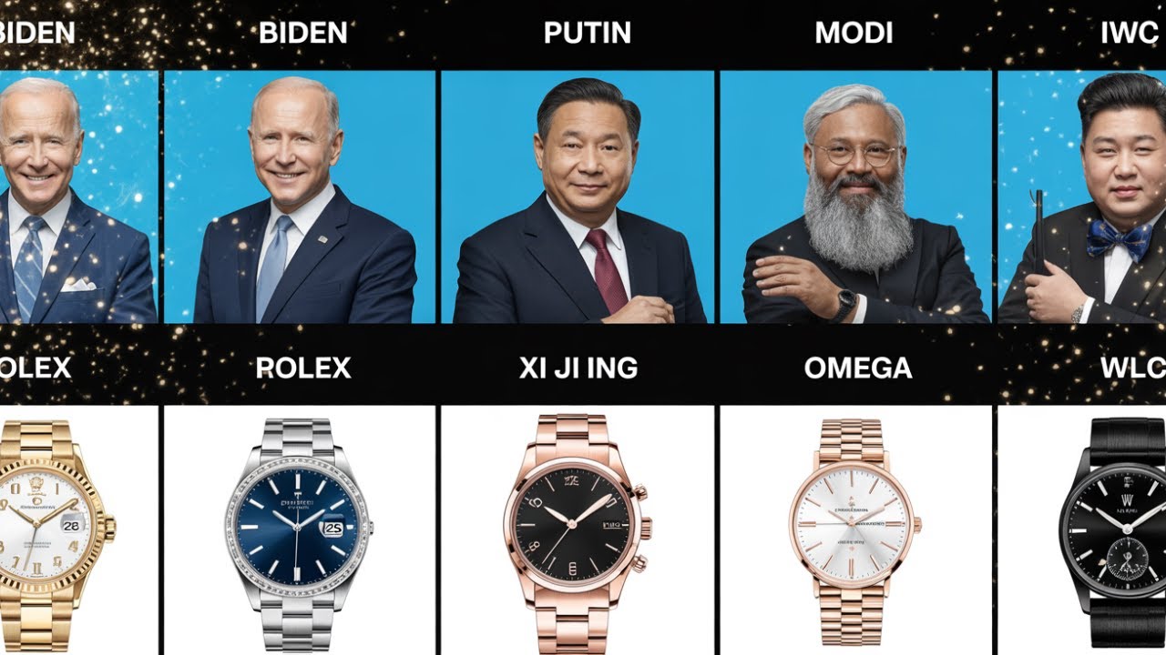Los relojes que usan algunos lideres