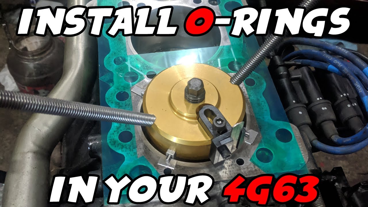 HOW TO: O-Ring 4G63 Block with Isky 100-GRM O-ring tool