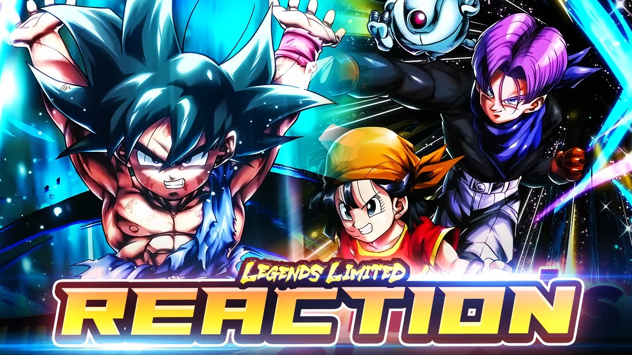 **NEW** LF SPIRIT BOMB KID GOKU?! MASSIVE GT BUFFS?! REACTION TIME! ! | Dragon Ball Legends