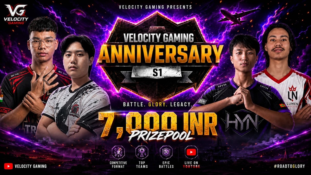 VELOCITY GAMING ANNIVERSARY S1 🔥 | GRAND FINALE | NORTH EAST BGMI🔥 | TRIPURA GAMING 11-8-26