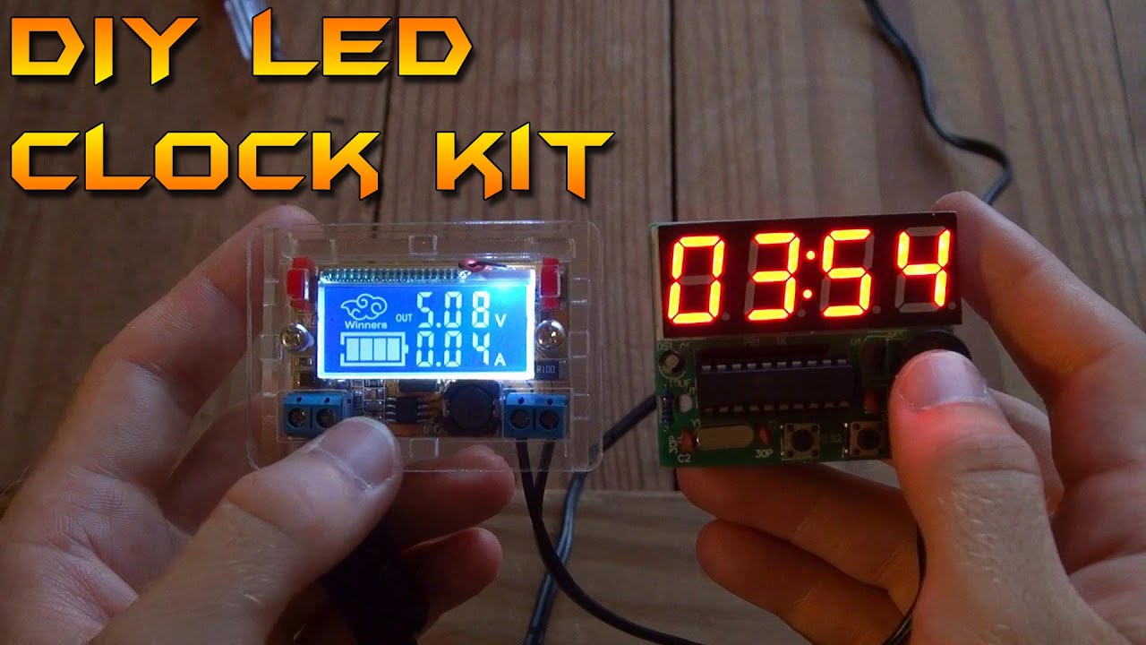 DIY LED Clock Kit - Overview and Assembly - Circuit Seminar Ep. 3