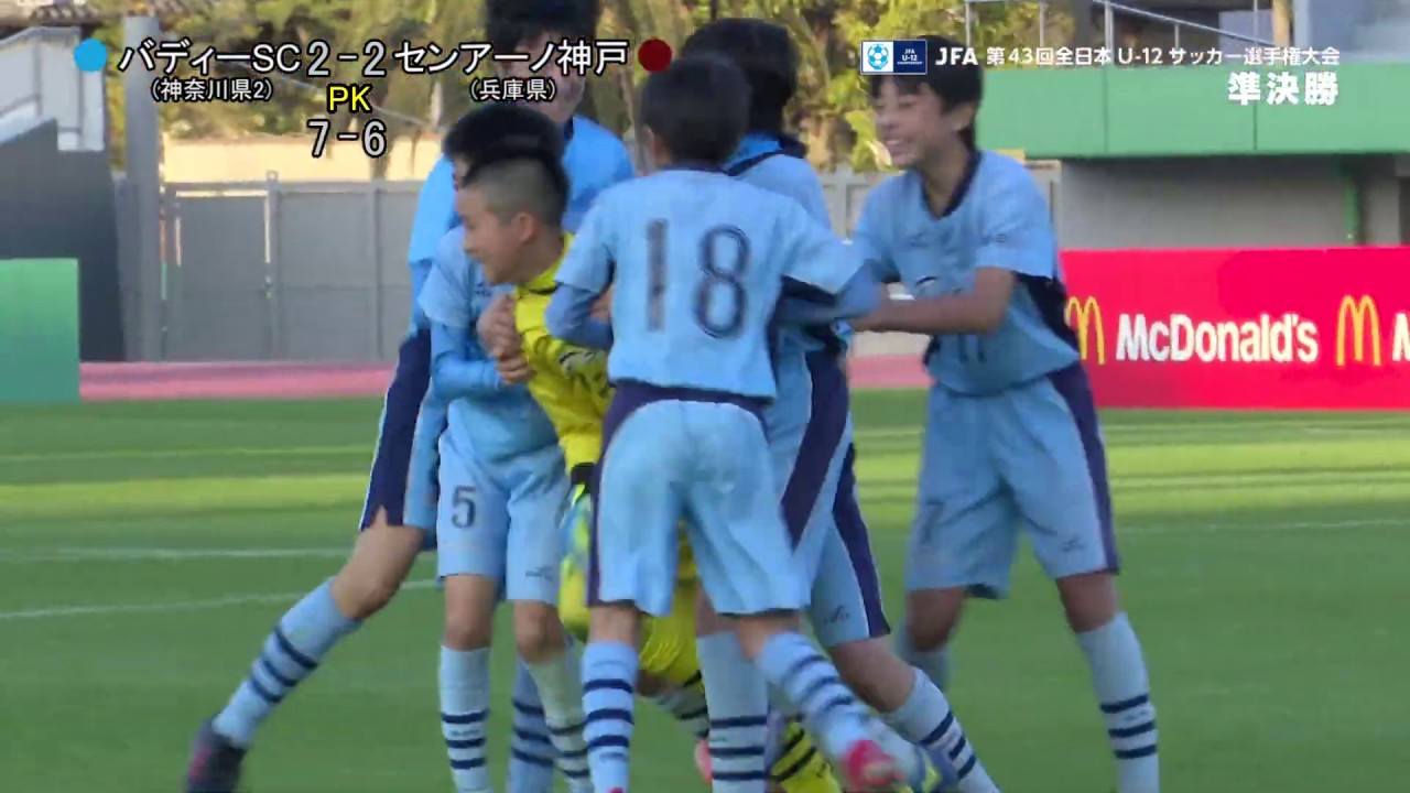 【JFA 第43回全日本U-12 サッカー選手権大会】12/28 決勝ラウンド 準々決勝/準決勝ゴール集