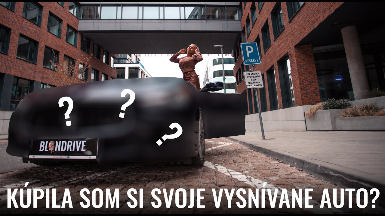 KÚPILA SOM SI SVOJE (skoro) VYSNÍVANÉ AUTO 🤭