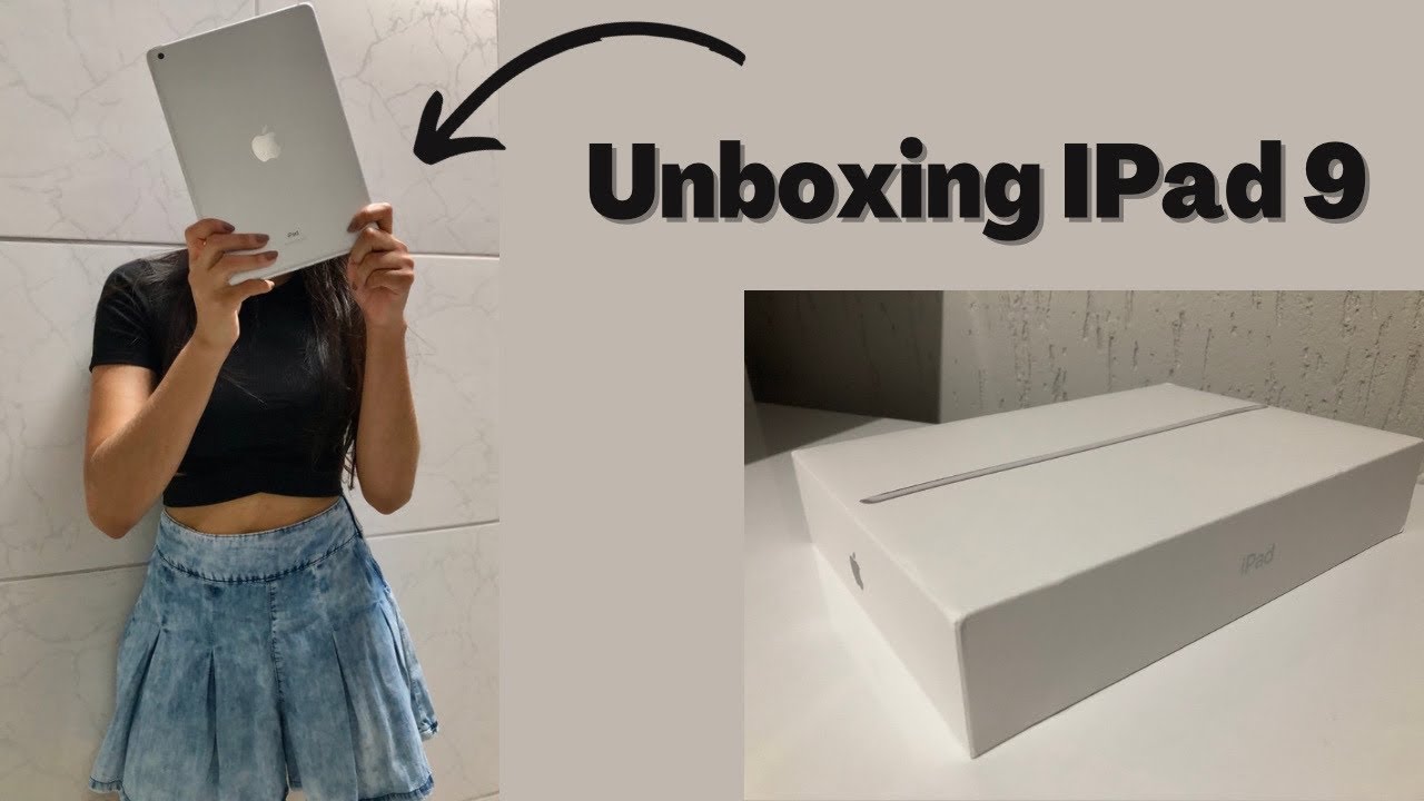Comprei um Ipad novo! Unboxing Ipad 9