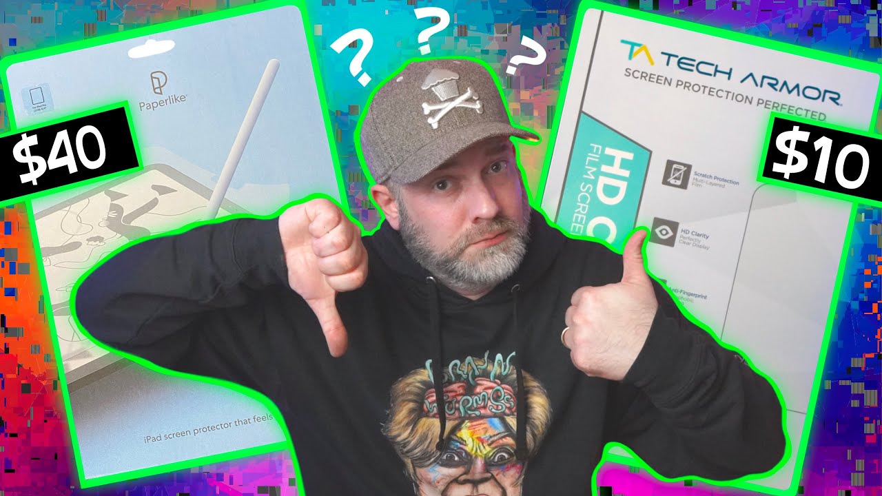 Is Paperlike Worth It?: $40 Screen Protector vs. $10 Screen Protector!