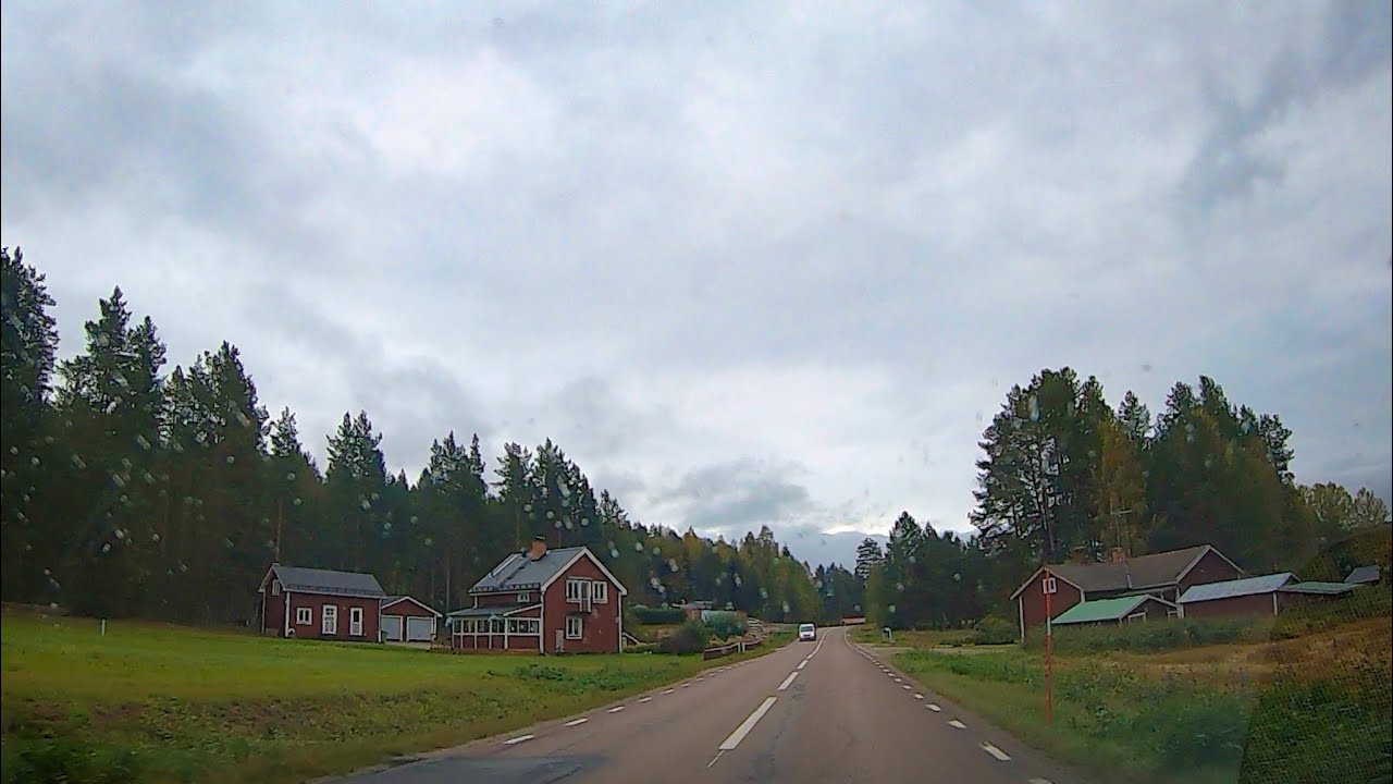 Swedish road trip - Växbo to Gavle, Sweden - National road 50 - E4