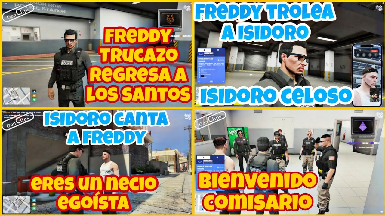 FREDDY TRUCAZO REGRESA A LOS SANTOS, ISIDORO CANTA A FREDDY ESE HOMBRE FREDDY TROLEA A ISIDORO 🤣