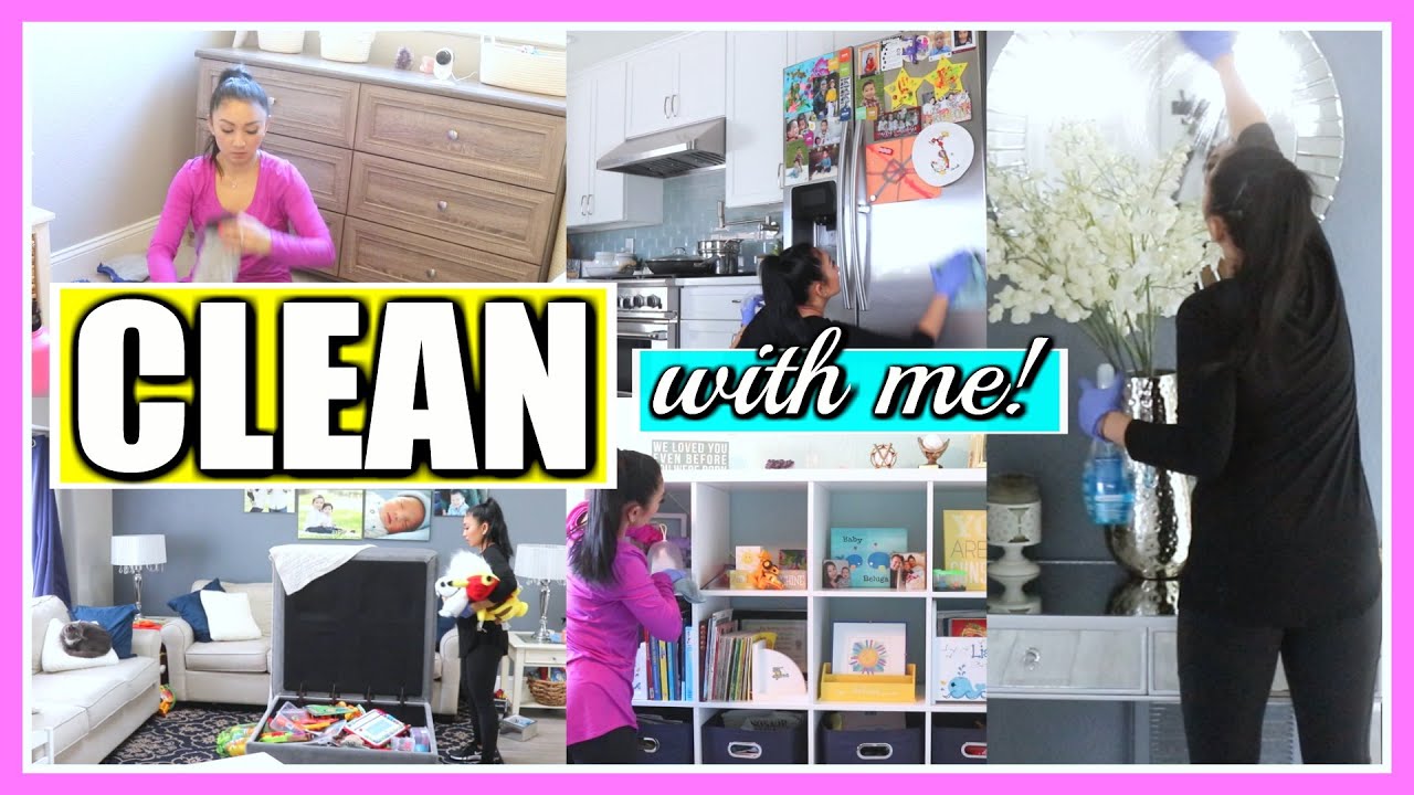ALL DAY CLEAN WITH ME! + TESTING OUT AMAZON CLEANING GADGETS!