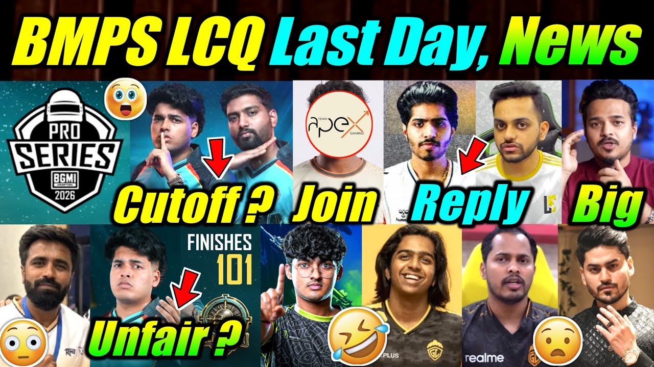 BMPS LCQ Last Day, Cutoff ? 😮 Eliminator Unfair ? 😳 Hector on Ninja, Spower Goblin ! News 