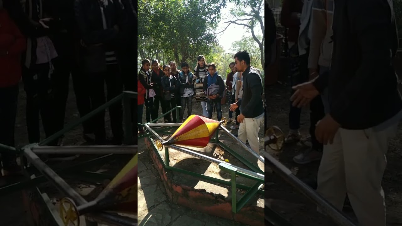 Center Of Mass Concept by Experiment | Double Cone wheel | Anti-gravity wheel | Arpit Gupta