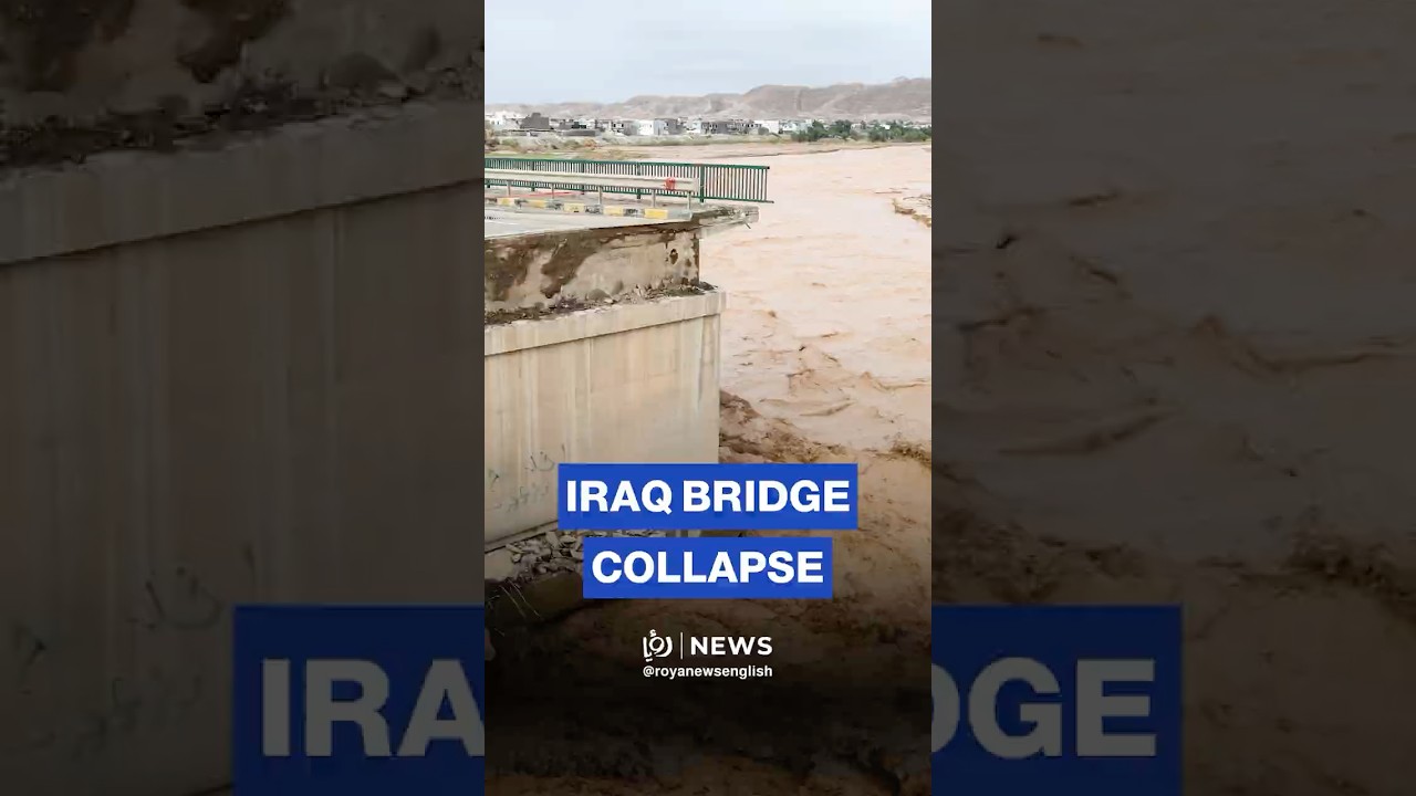 Bridge linking Kirkuk to Baghdad collapses amid severe floods