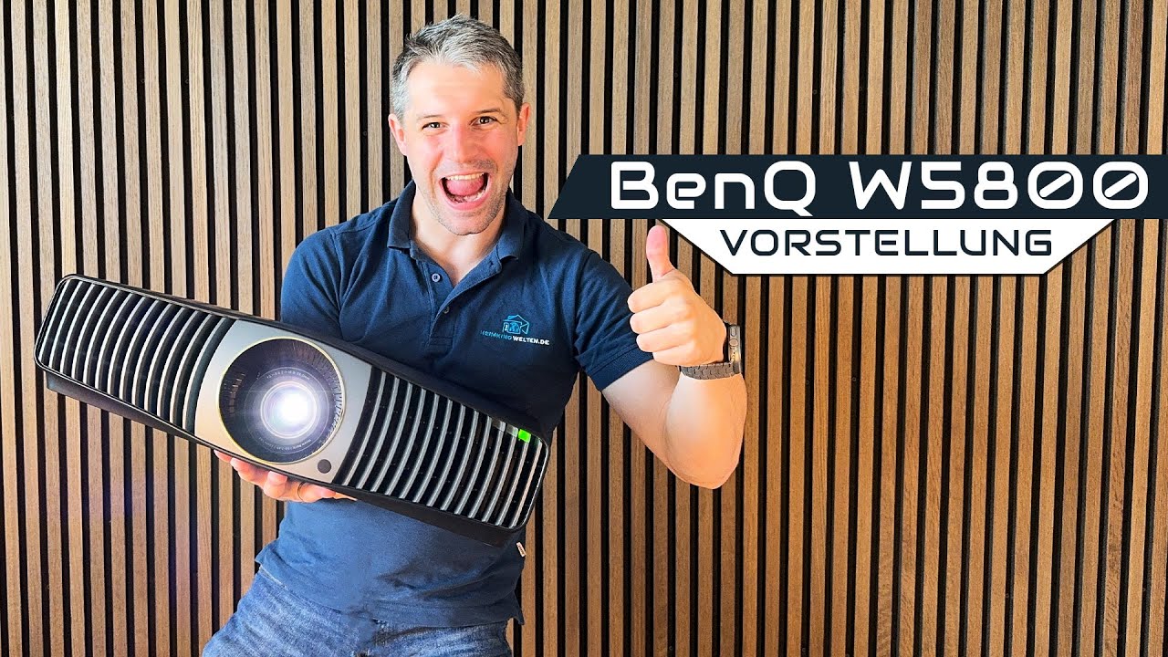 Was taugt er wirklich? BenQ W5800: 4K Laserprojektor mit HDR10+ & und Ganzglaslinsensystem