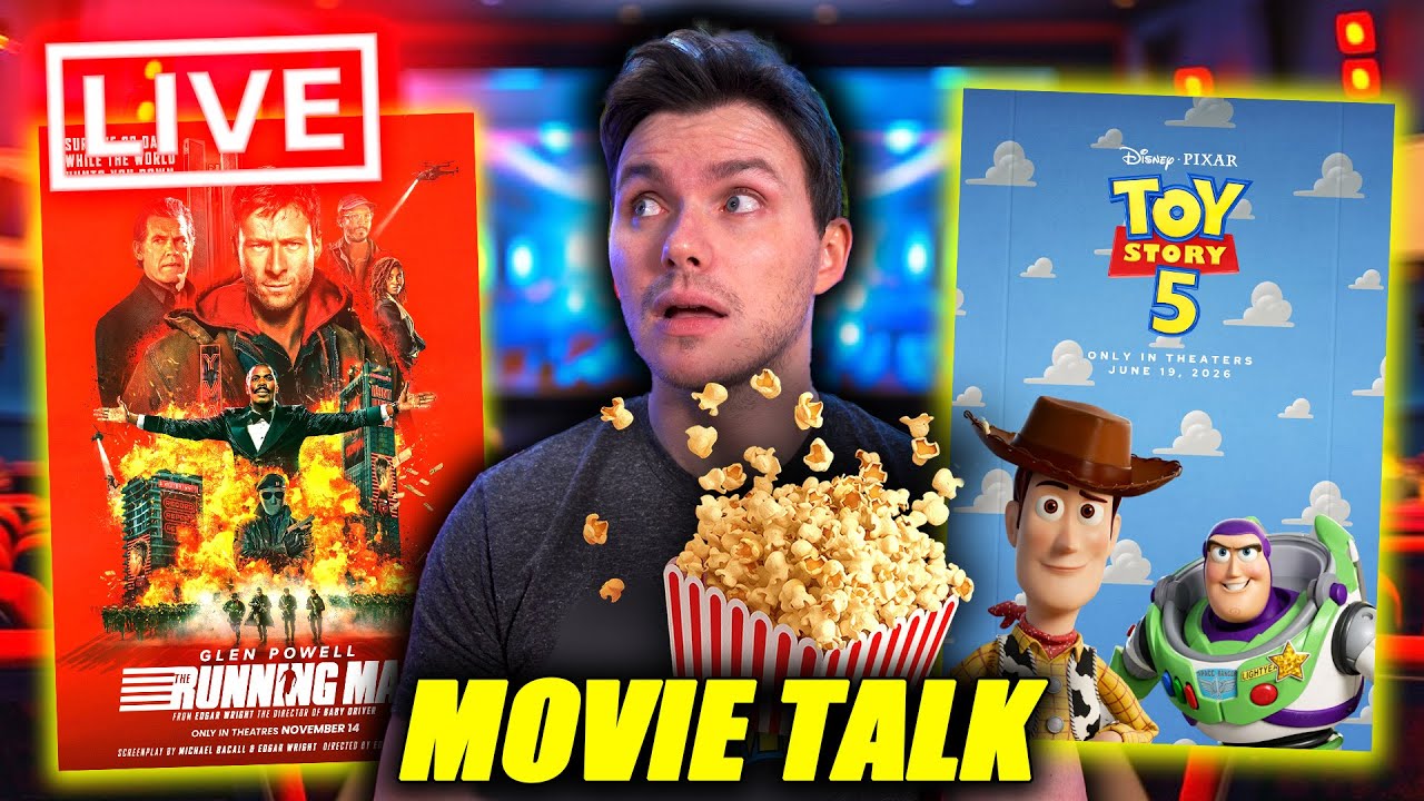 LIVE! I Watched The Running Man | Toy Story 5 Teaser Trailer | Ask Anything and MORE!