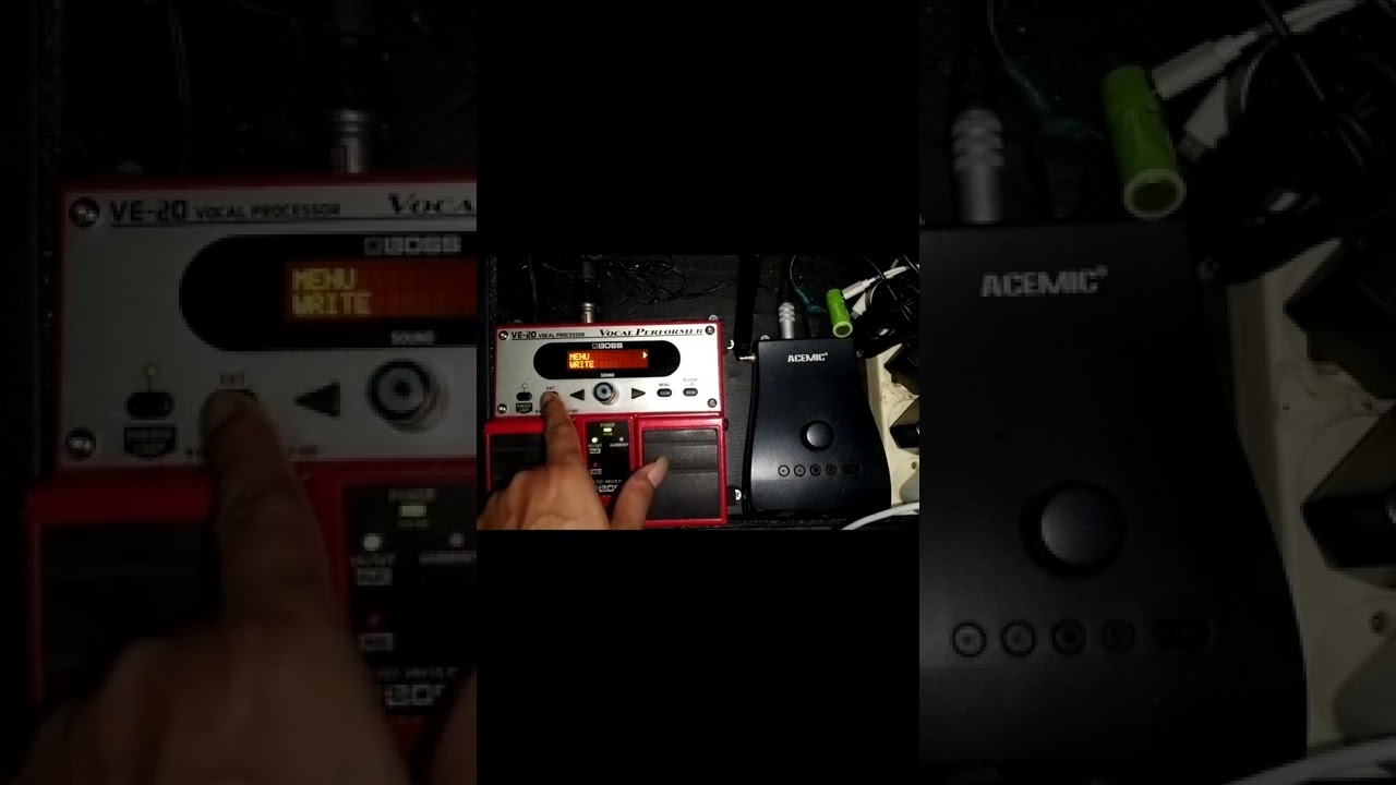 setting efek lengkap reverb delay oktav harmonis BOSS VE-20 buat Saxophone @FATHURSAXOPHONE