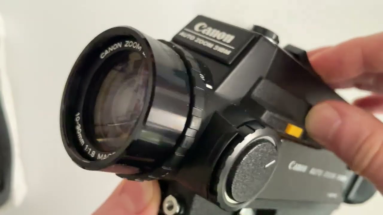 Check Working Auto Zoom Canon 318M Black for Etsy shop