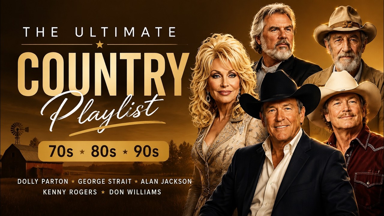 Best Country Old Songs | Conway Twitty, George Jones, Don Williams & Jim Reeves &ndash; Greatest Hits