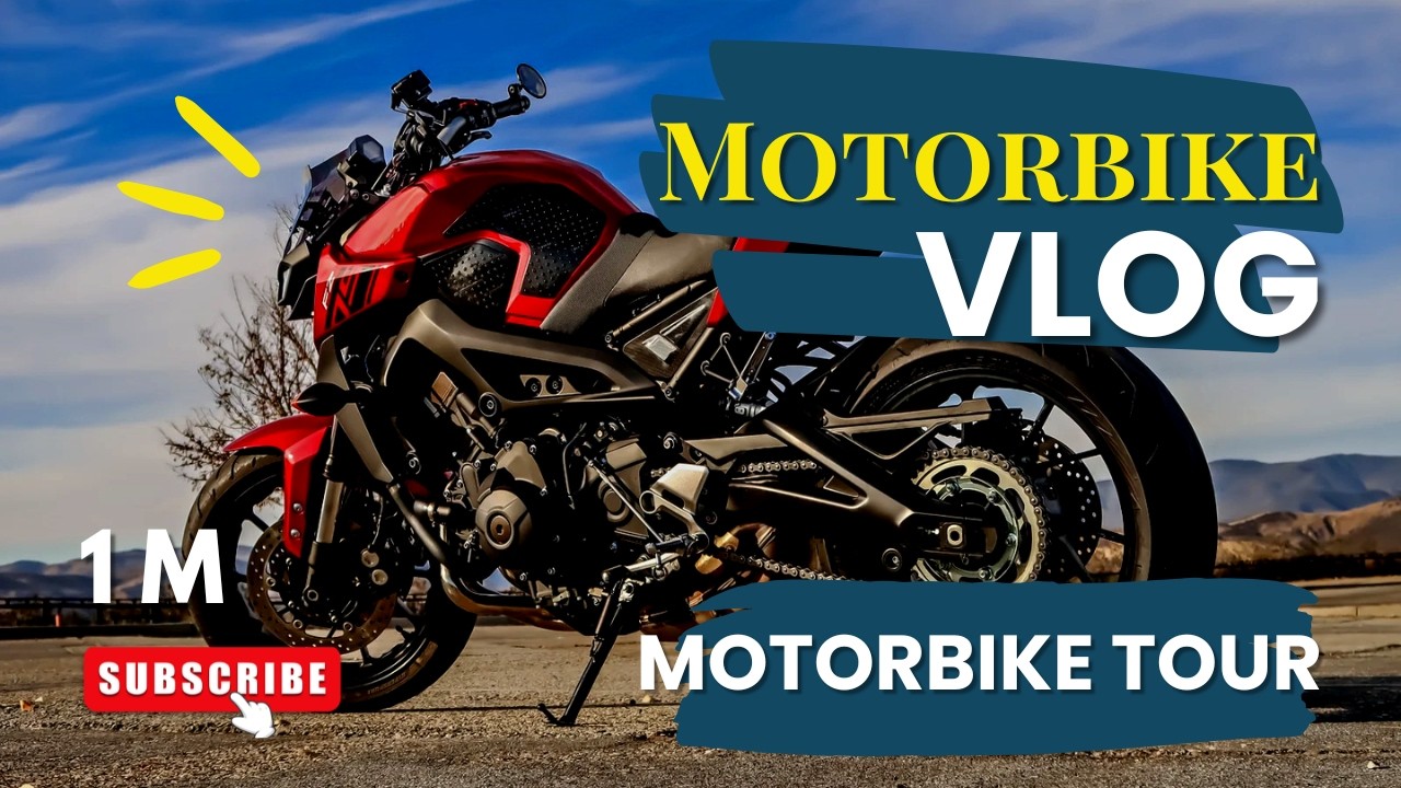 Motorcycle Ride | Riding a Motorcycle in Beautiful
