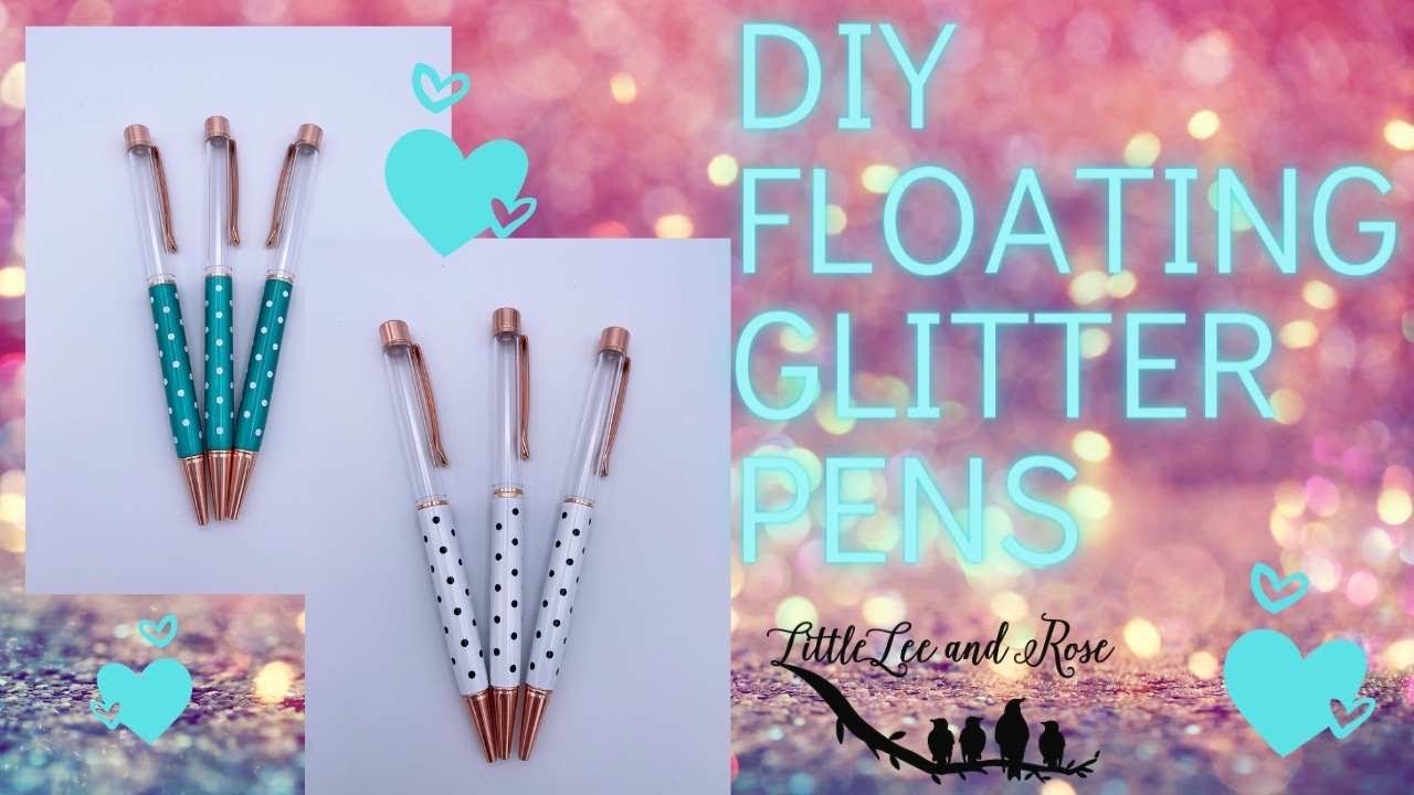Snowglobe Glitter Pen, Yes... it is different than Floating Glitter!