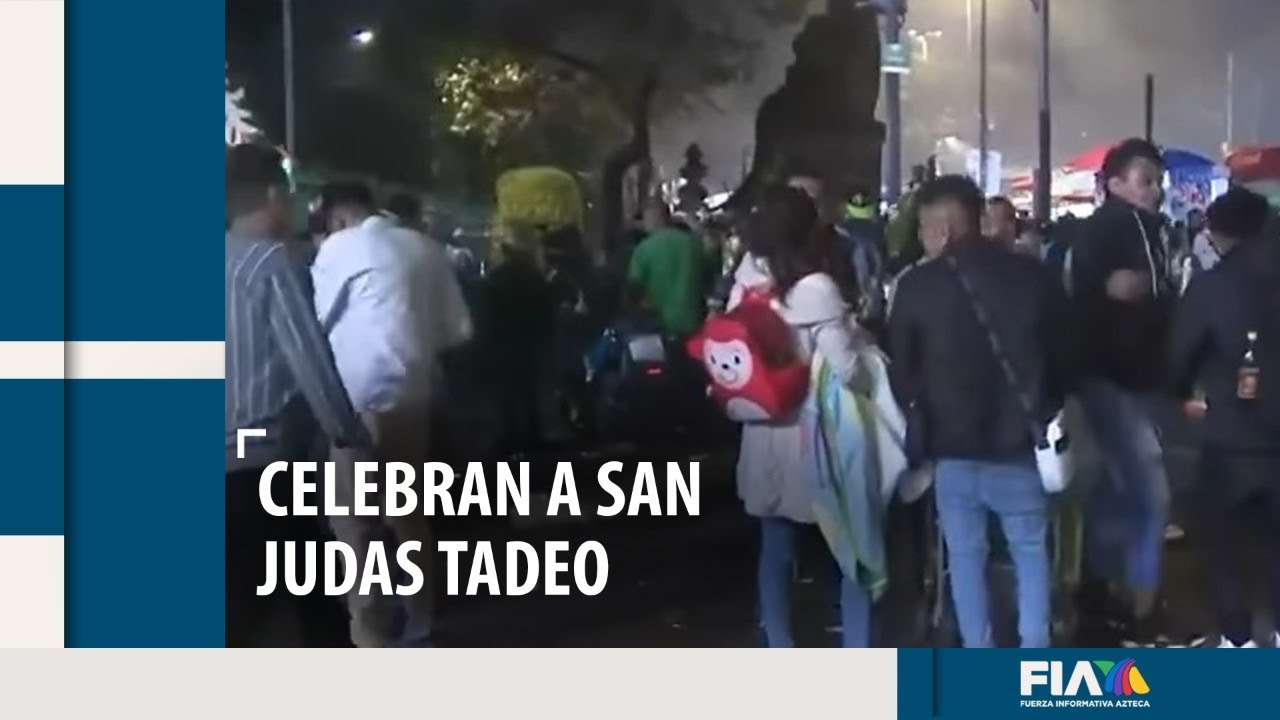 #MientrasDormía |  Celebran a San Judas Tadeo en #CDMX