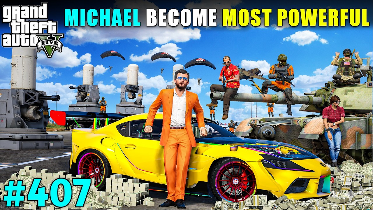 BUYING THE MOST POWERFUL WEAPONS FOR MICHAEL | GTA V GAMEPLAY #407 | GTA 5