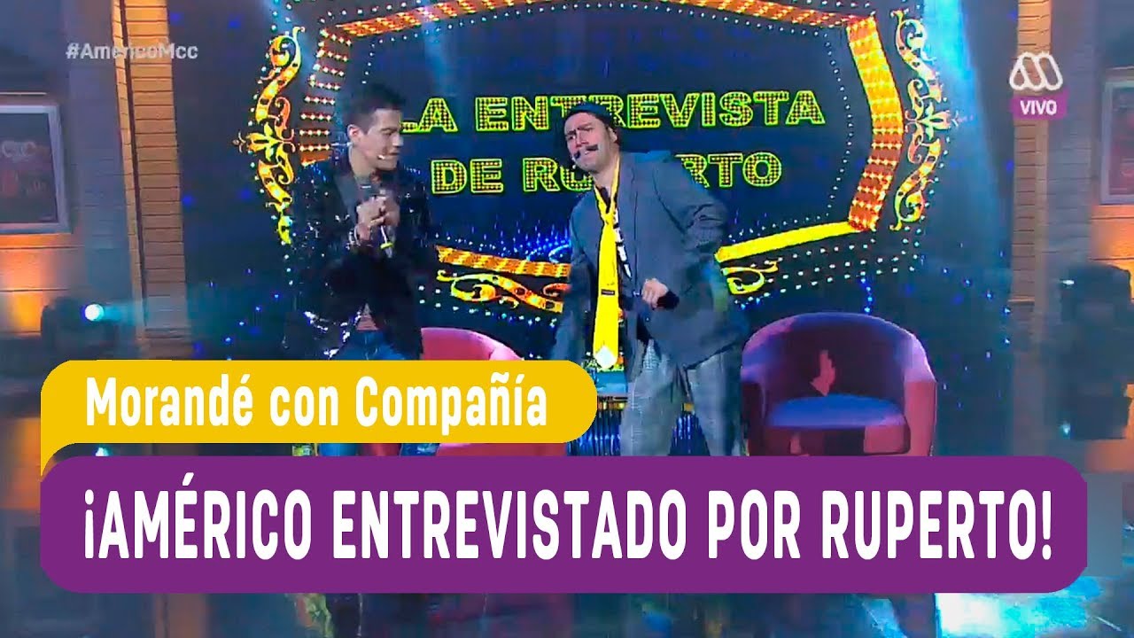 ¡Américo es entrevistado por Ruperto! - Morandé con Compañía 2017
