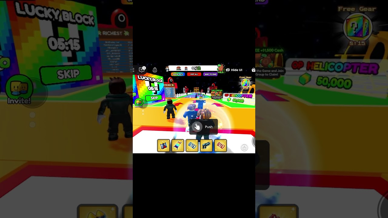 Only 1% Survive This Squid Game Glass Bridge Challenge in Roblox 🤯 