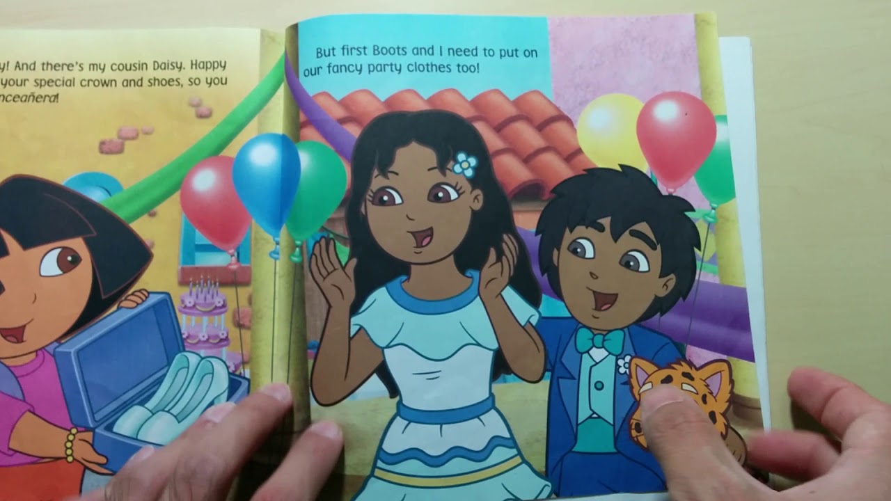 Dora the explorar, The Birthday Dance Party, Daisy's Fiesta de Quinceanera, Ending