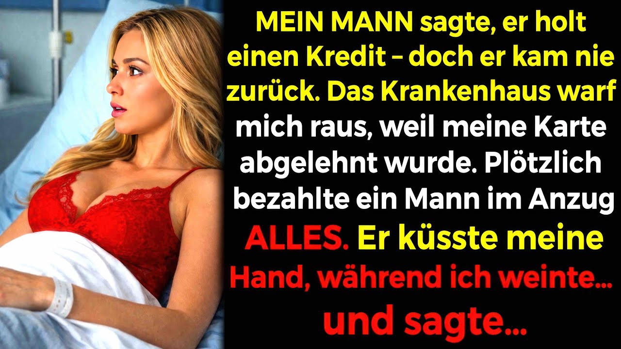 Mein Mann ließ mich im Krankenhaus💔 Ein Fremder zahlte💰 und enthüllte: Ich bin Erbin👑