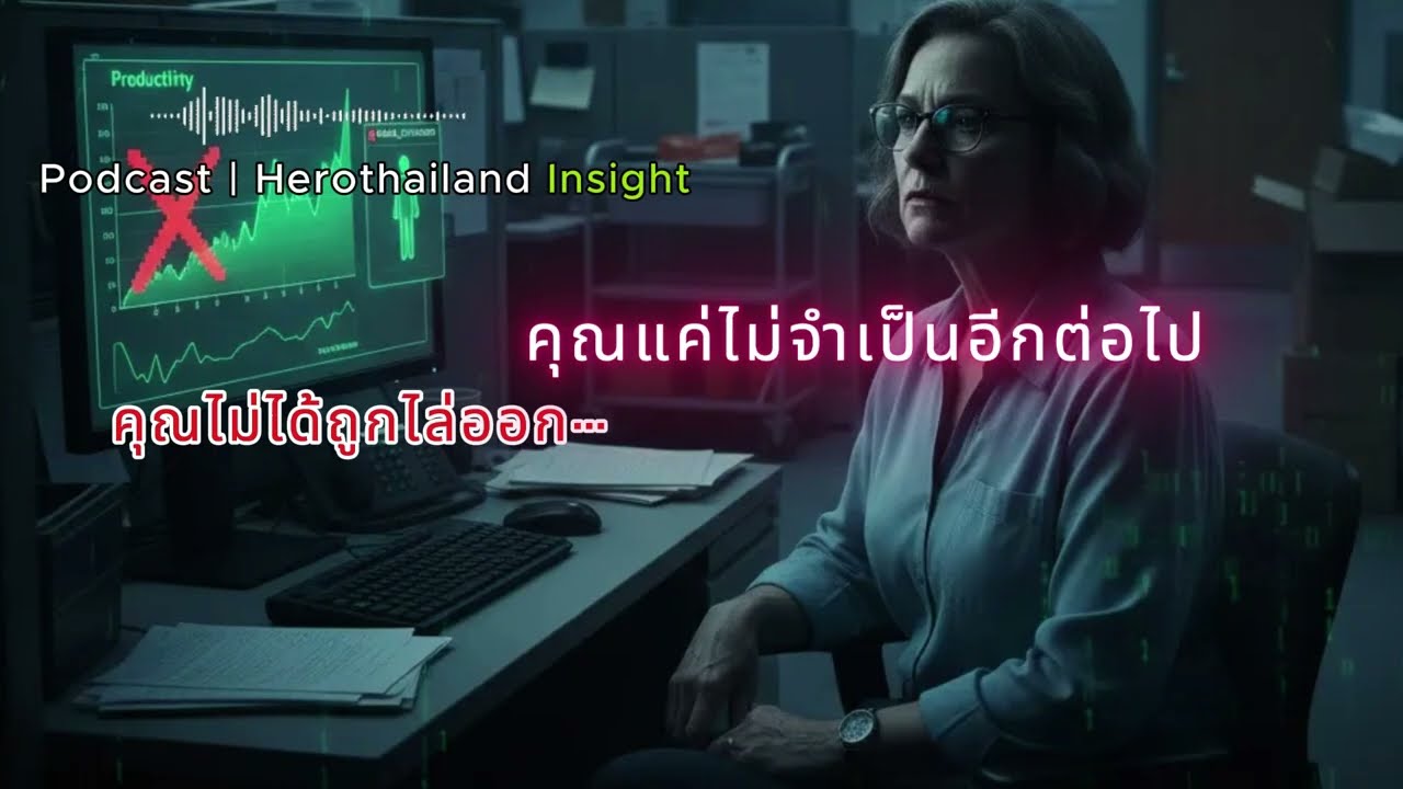 คุณไม่ได้ถูกไล่ออก…คุณแค่ไม่จำเป็นอีกต่อไป