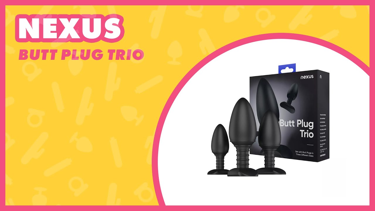 Nexus Butt Plug Trio Review &ndash; Beginner to Advanced Silicone Set 💗 EasyToys