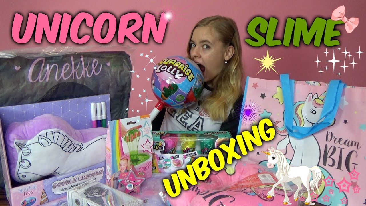 Mega unicornový unboxing  /LEA