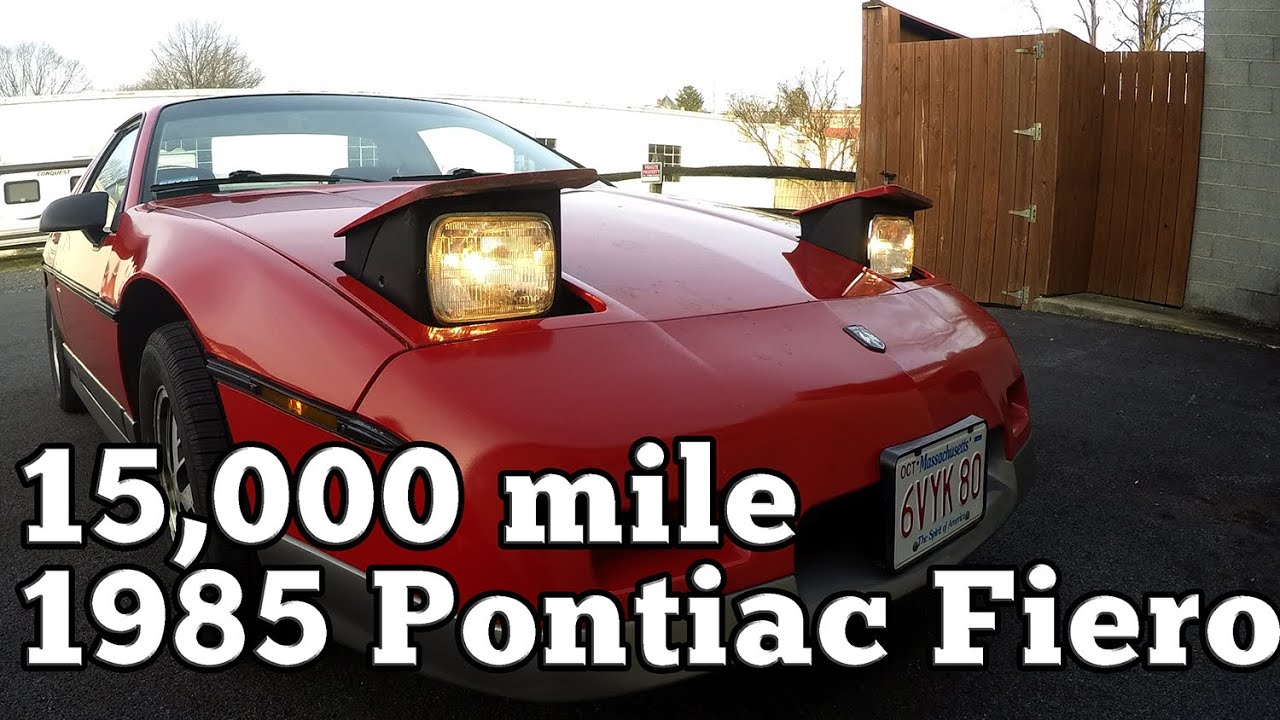 1985 Pontiac Fiero GT P.O.V. Drive