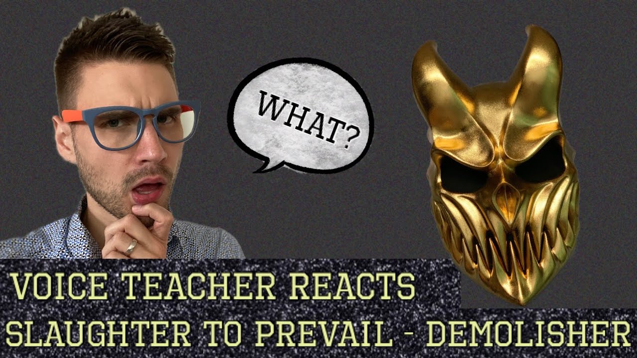 Voice Teachers reacts to Slaughter To Prevail - DEMOLISHER