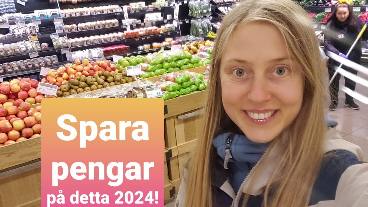 20 saker jag inte köper, spara pengar 2024!