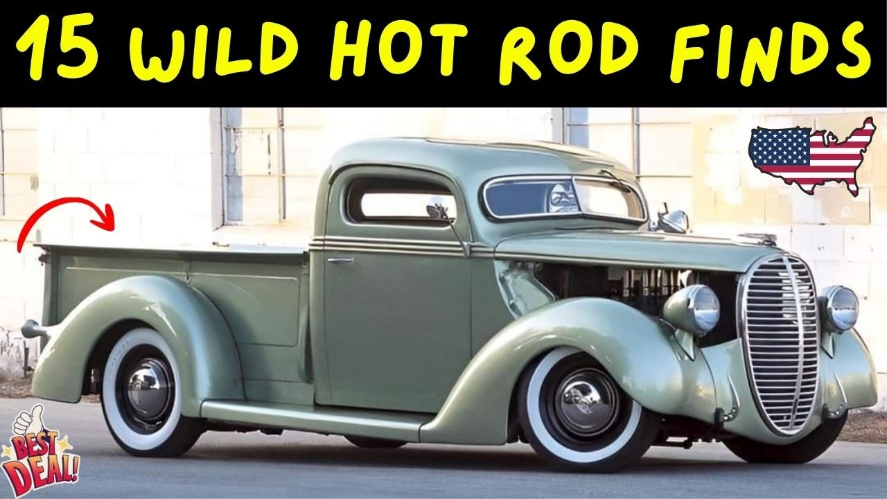 15 INSANE Classic Hot Rods for Sale | Brutal Old-School Builds