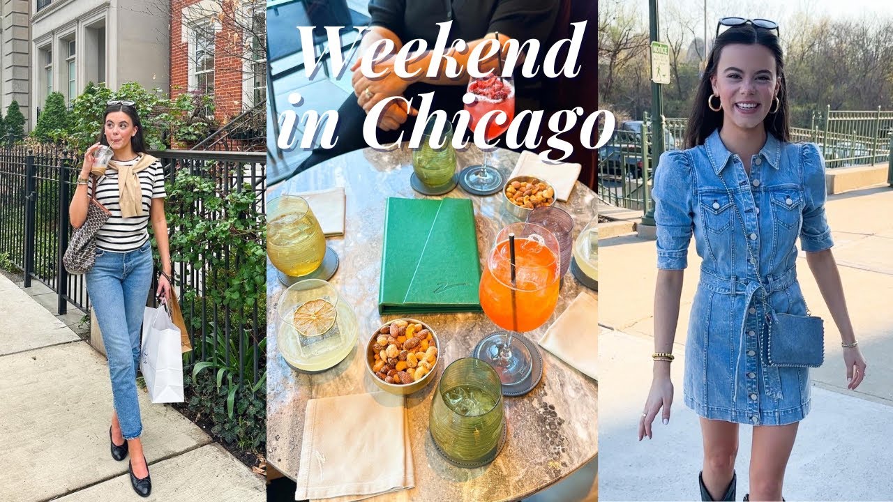 weekend in my life in chicago/milwaukee, concert, college friends and shopping!