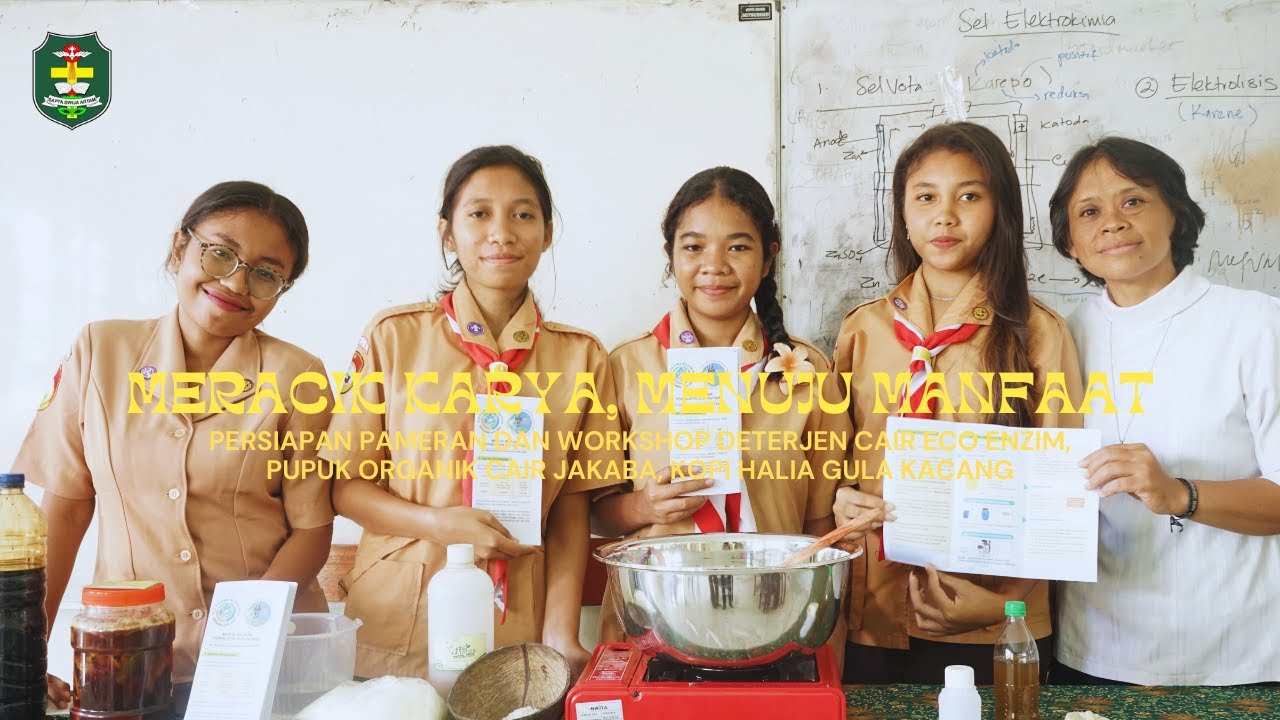 Karya & Misi SMA Frateran Ndao Ende di Festival Wolobobo Ngada