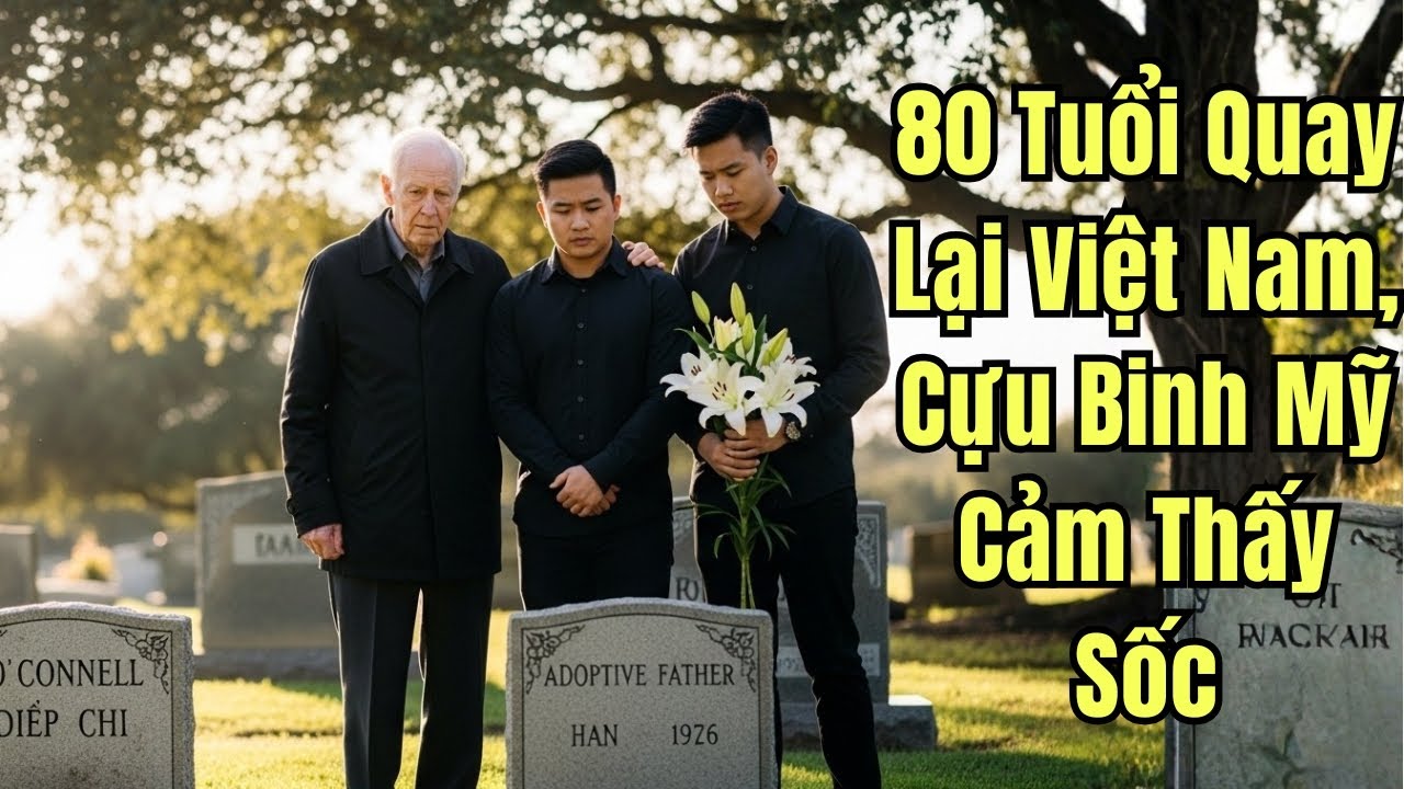 80 tuổi quay lại Việt Nam, cựu binh Mỹ chết lặng trước sự thật 50 năm Ông có 2 người con trai song s