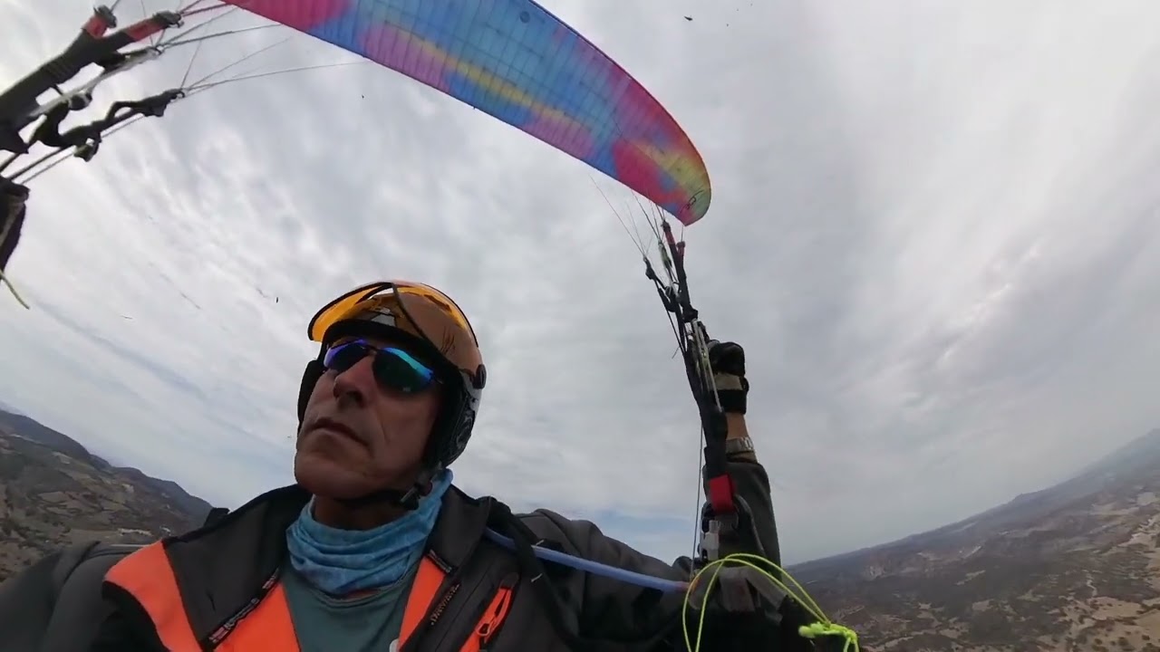 Paragliding with some Vultures in Algodonales / Poniente / Ganterfly
