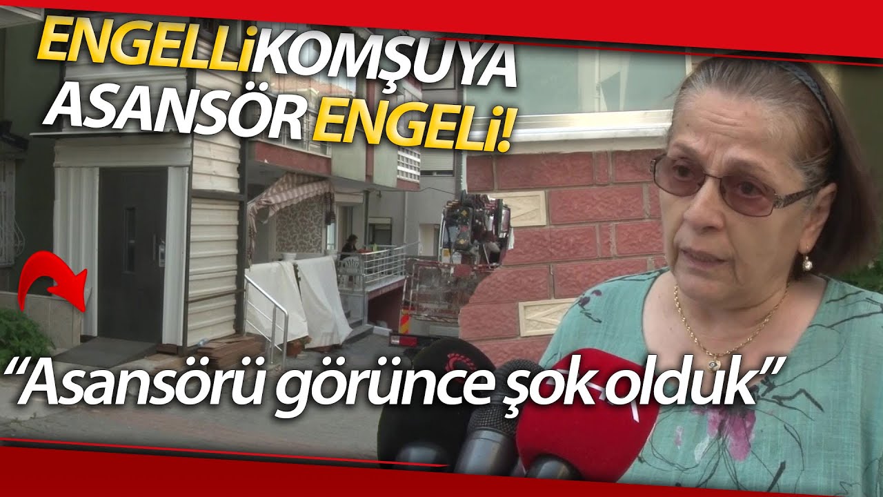 Evine Rahat Çıkabilmek İçin Engelli Rampasının Üzerine Asansör Yaptı