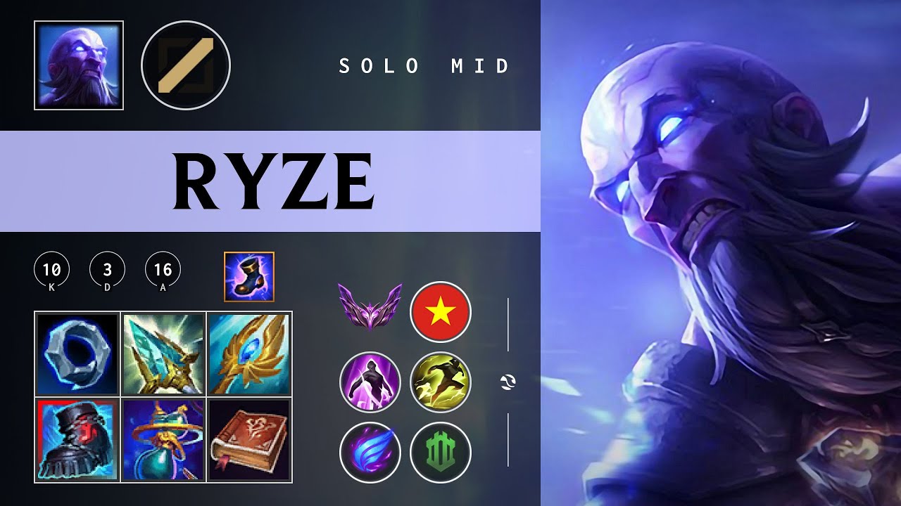Ryze Mid vs Syndra - VN Master Patch 26.03