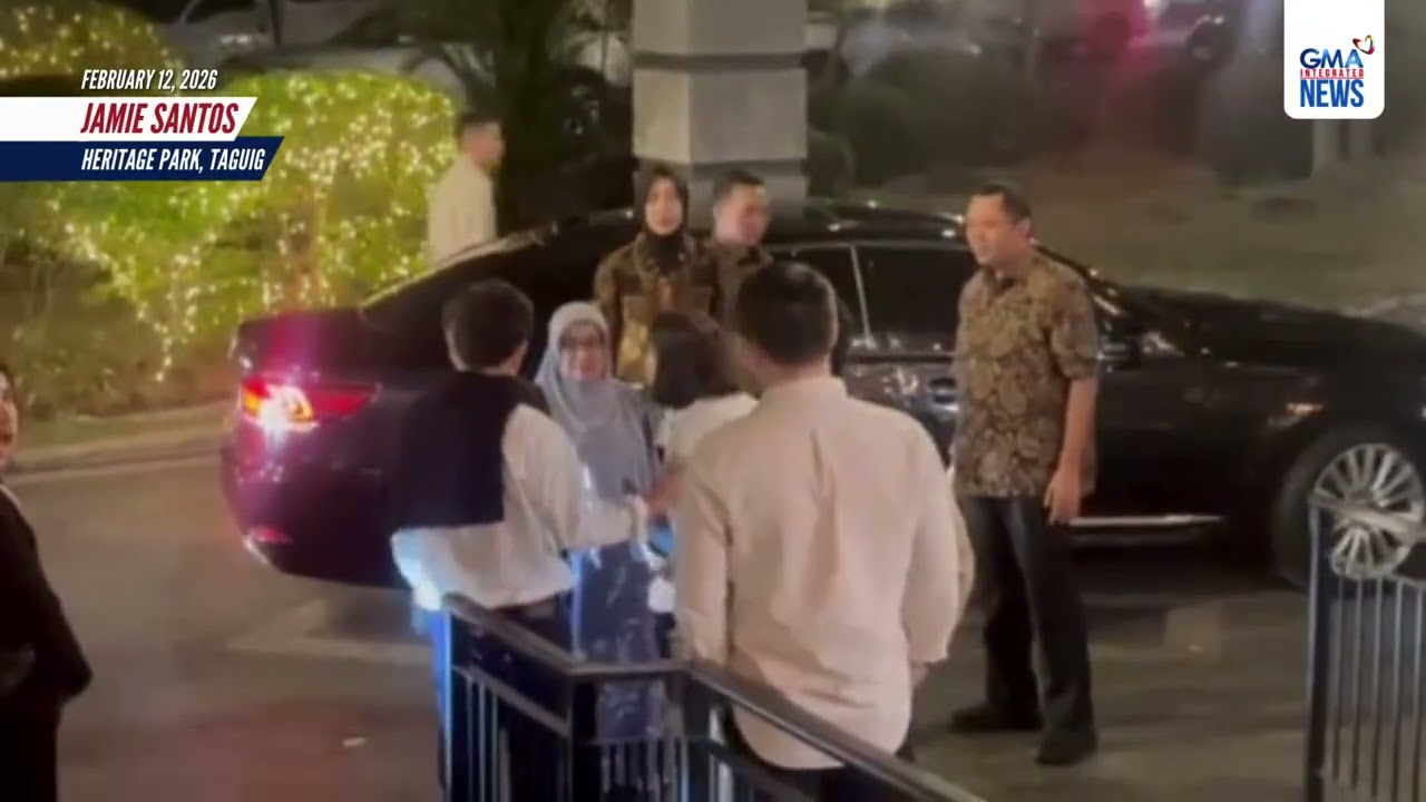 Dating VP ng Indonesia, dumating sa Heritage Park para makiramay kay dating... | GMA Integrated News