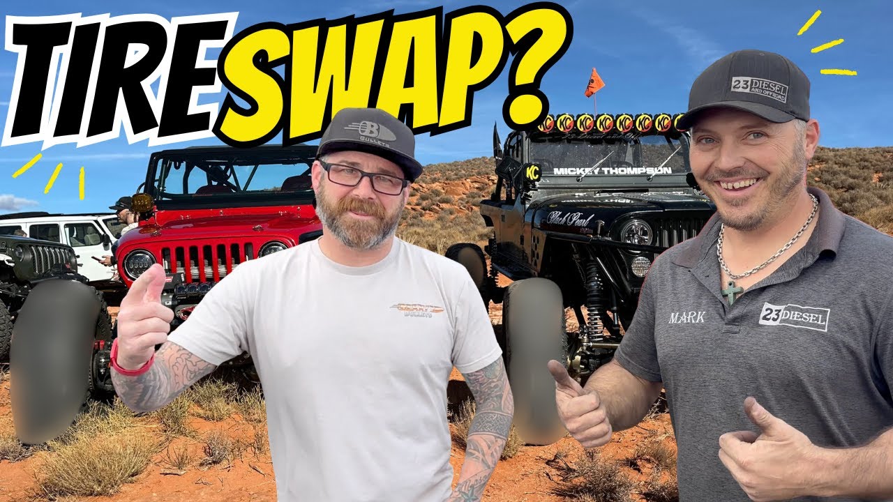 Chuck Tries a New Tire for the First Time in 7 Years… 👀