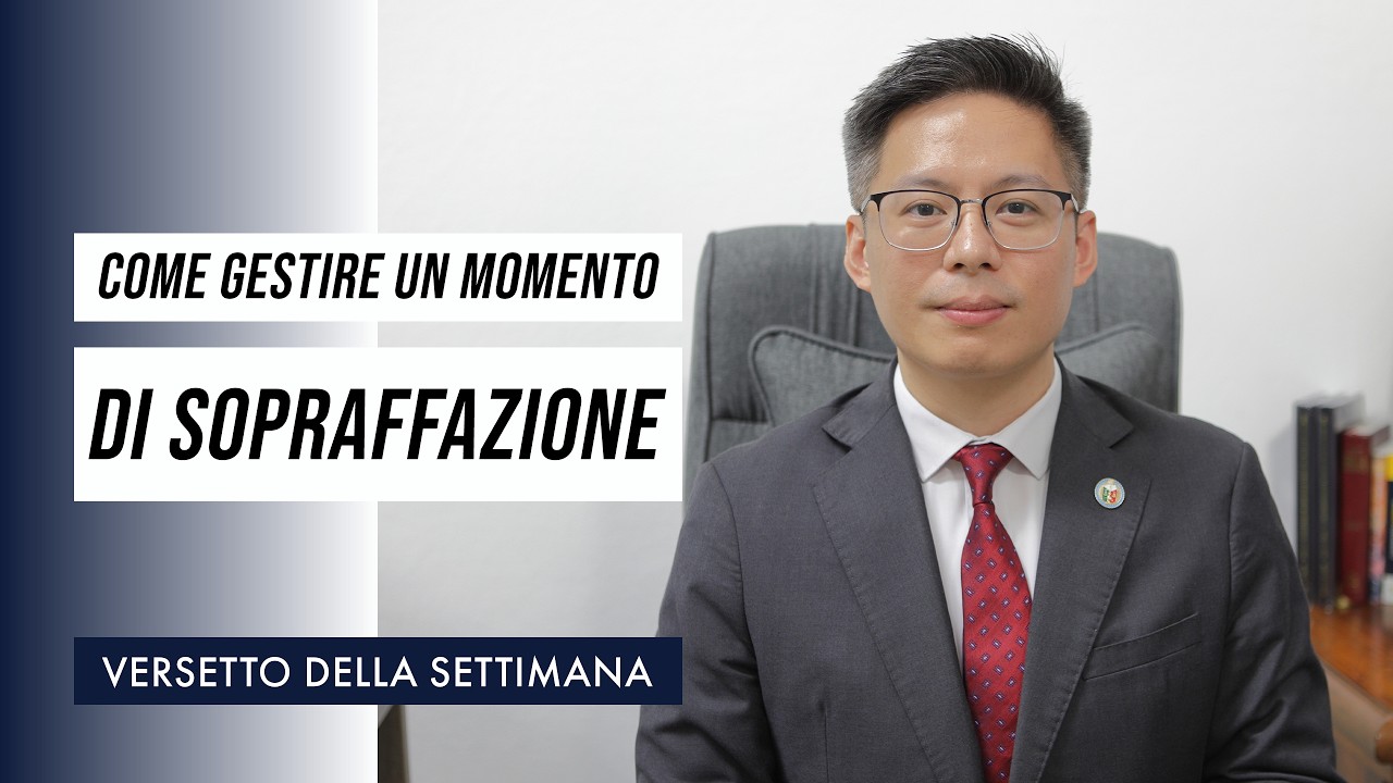 Come Gestire Un Momento Di Sopraffazione | Versetto Della Settimana