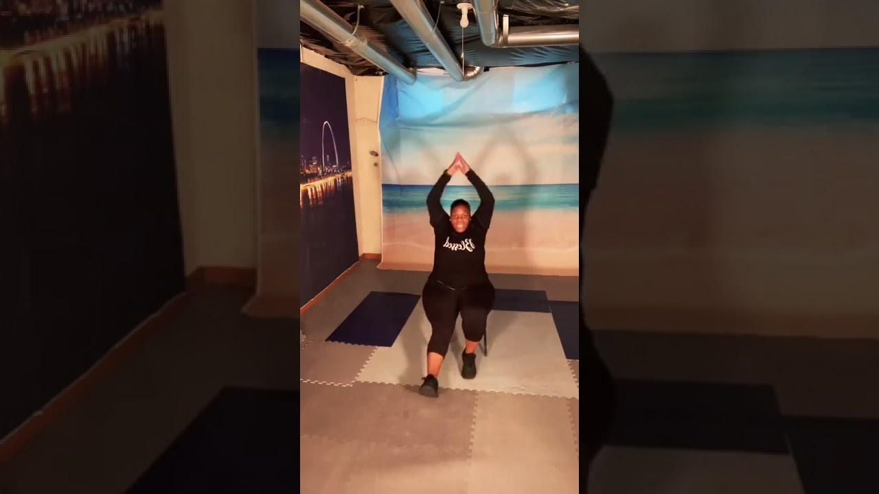 TIKTOK REPLAY:  CHAIR WORKOUT